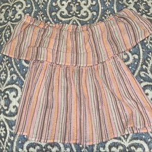 Lucky brand off shoulder top